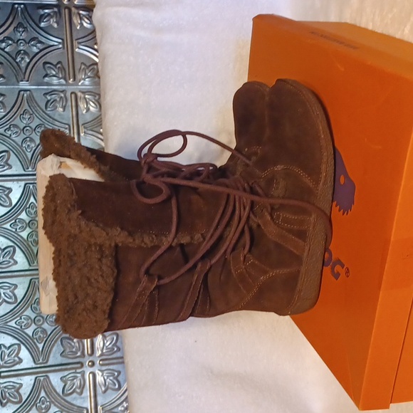 Rocket Dog tribal brown suede boots women's size 6.5 - Picture 3 of 5